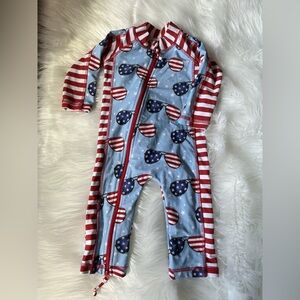 4th of July Baby Boy Swimsuit Caden Lane